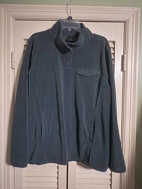 Women's Large 32 Degrees Heat Midweight Snap Artic Fleece Pullover